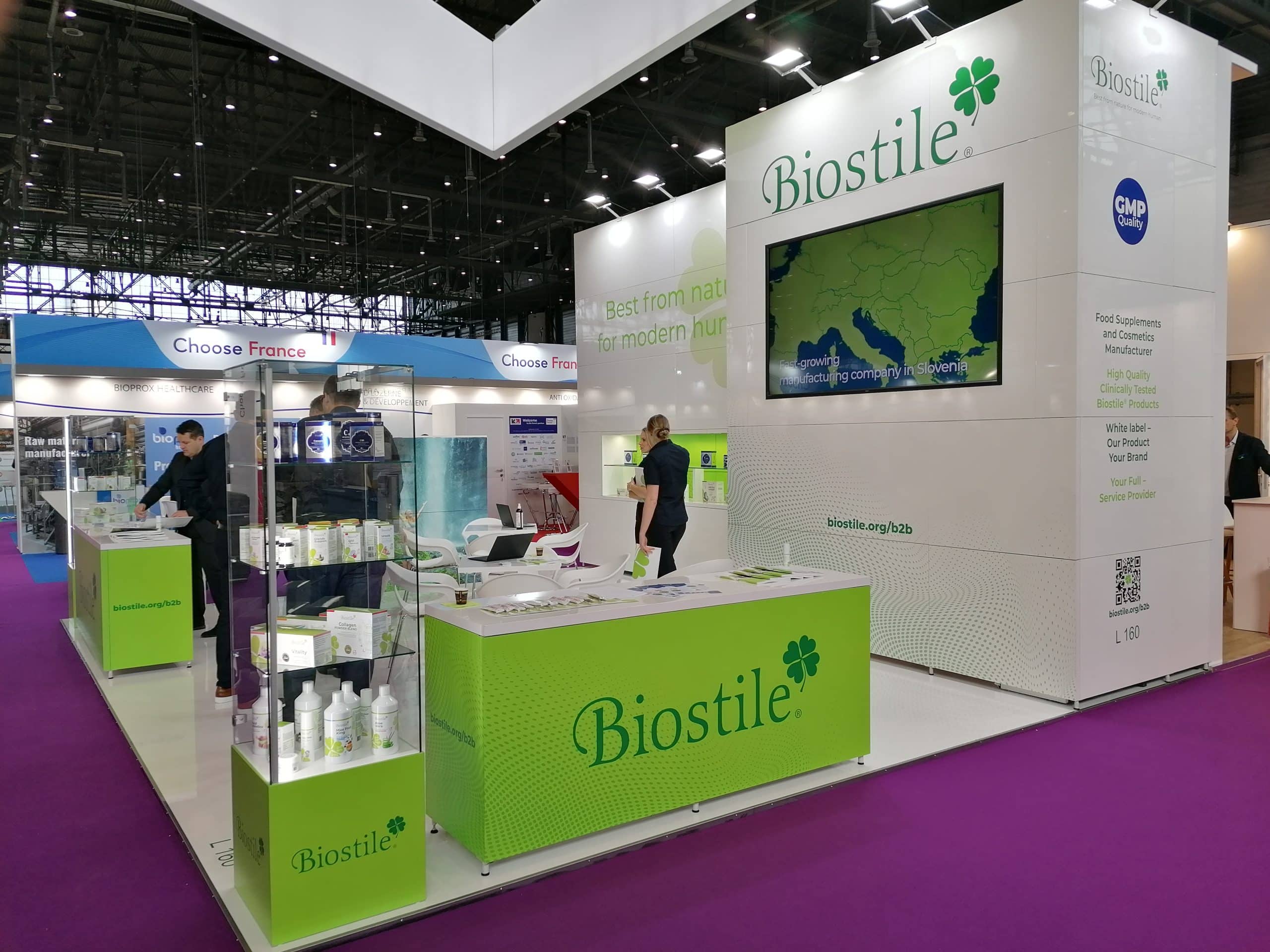 PREDSTAVITEV BIOSTILE D.O.O. NA VITAFOODS EUROPE 2022